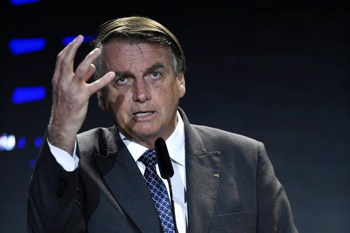 El presidente brasileño, Jair Bolsonaro.