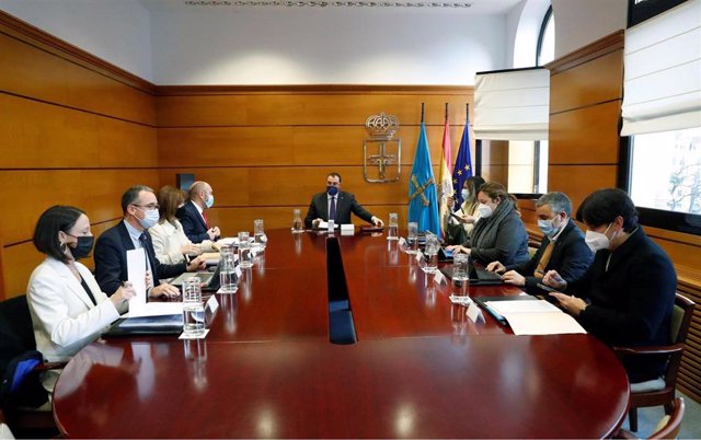 Reunión del Consejo de Gobierno del Principado de Asturias