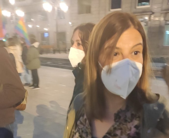 La secretaria de Organización de la FSA-PSOE, Gimena Llamedo