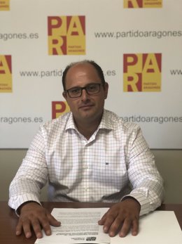 El secretario general del Partido Aragonés, Alberto Izquierdo.