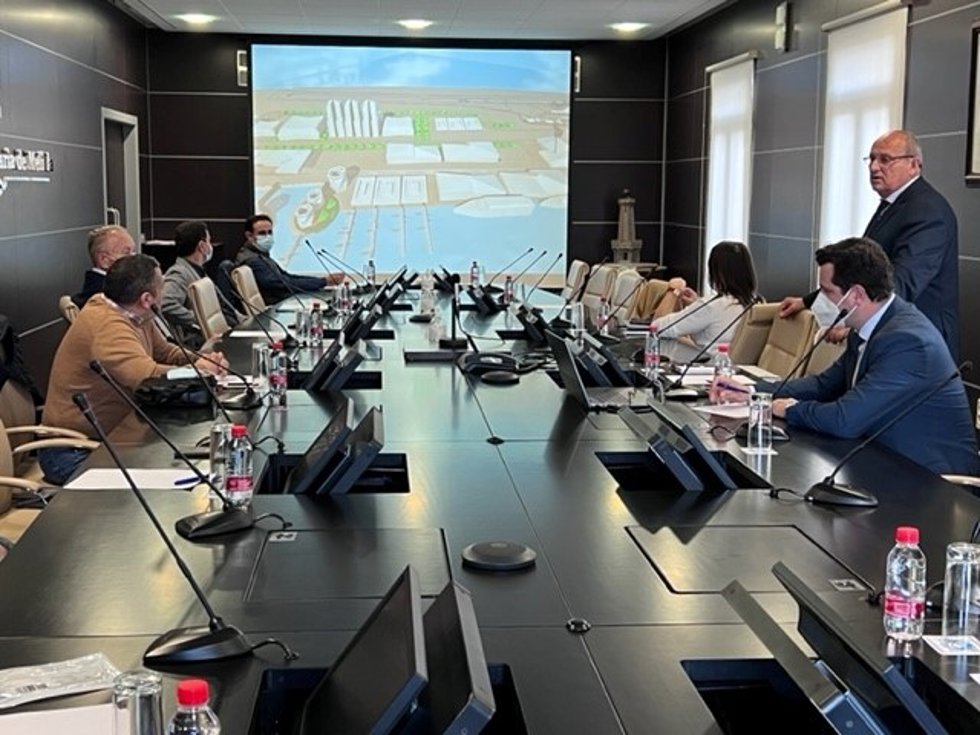 Reunión preparatoria de la misión comercial a Argelia del Puerto de Melilla