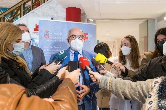 El consejero de Sanidad, Miguel Rodríguez, en una imagen de archivo