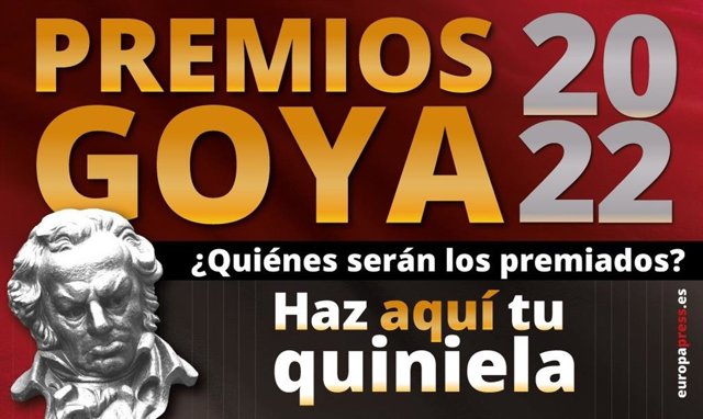 Quiniela de los Goya 2022