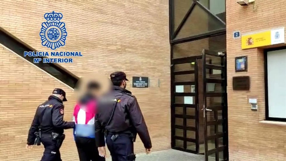 Imagen del detenido