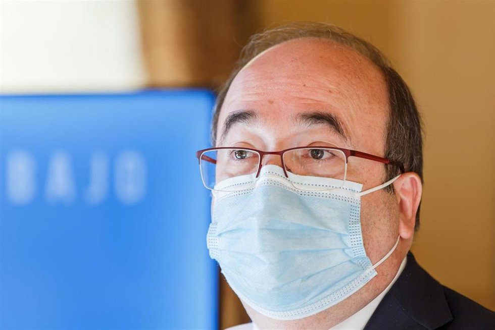 El ministro de Cultura, Miquel Iceta