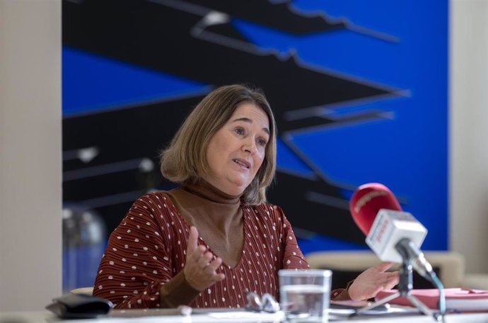 Archivo - La consejera de Cultura, Turismo y Deporte de la Comunidad de Madrid, Marta Rivera de la Cruz, responde en una entrevista a Europa Press, en la Consejería de Cultura.