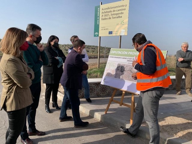 Visita a las obras en la JF-3021