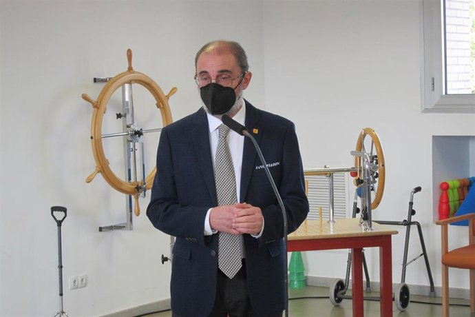 El presidente de Aragón, Javier Lambán.