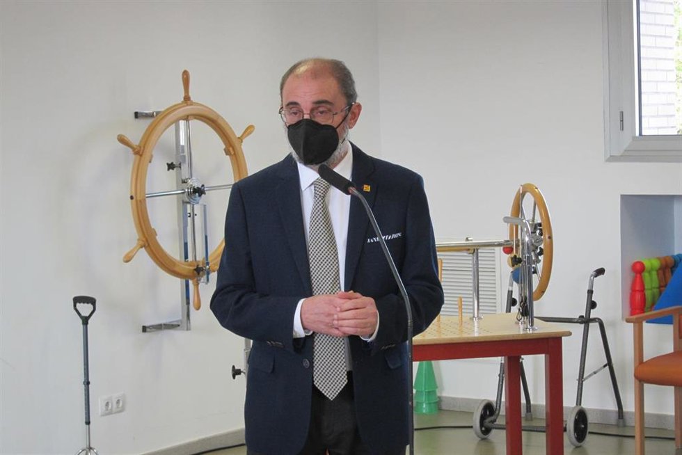El presidente de Aragón, Javier Lambán.