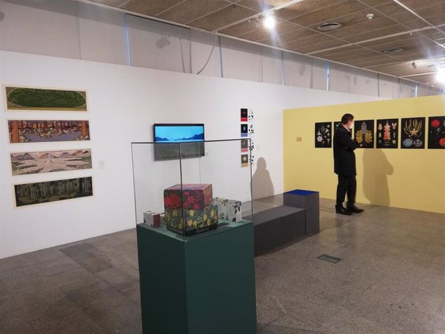 Imagen de la exposición 'Ellas ilustran la Botánica' en la Casa de las Ciencias de Logroño