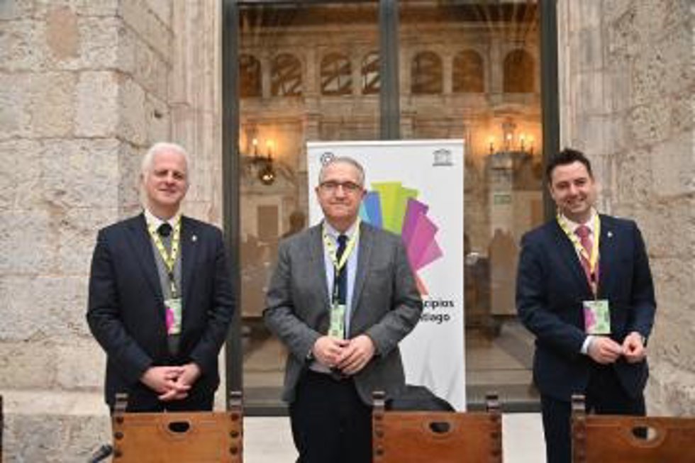 Imagen del encuentro, mantenido en Burgos