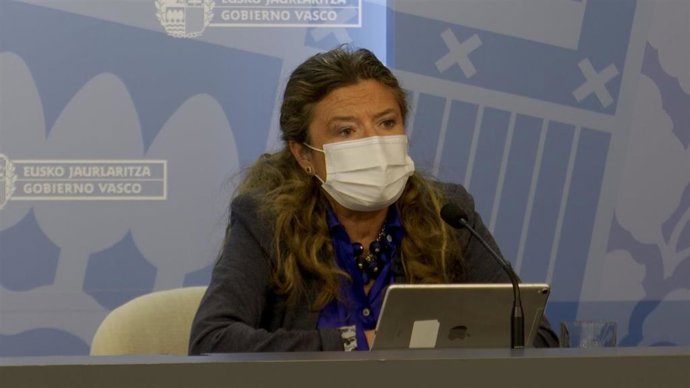 La consejera de Salud del Gobierno Vasco, Gotzone Sagardui.