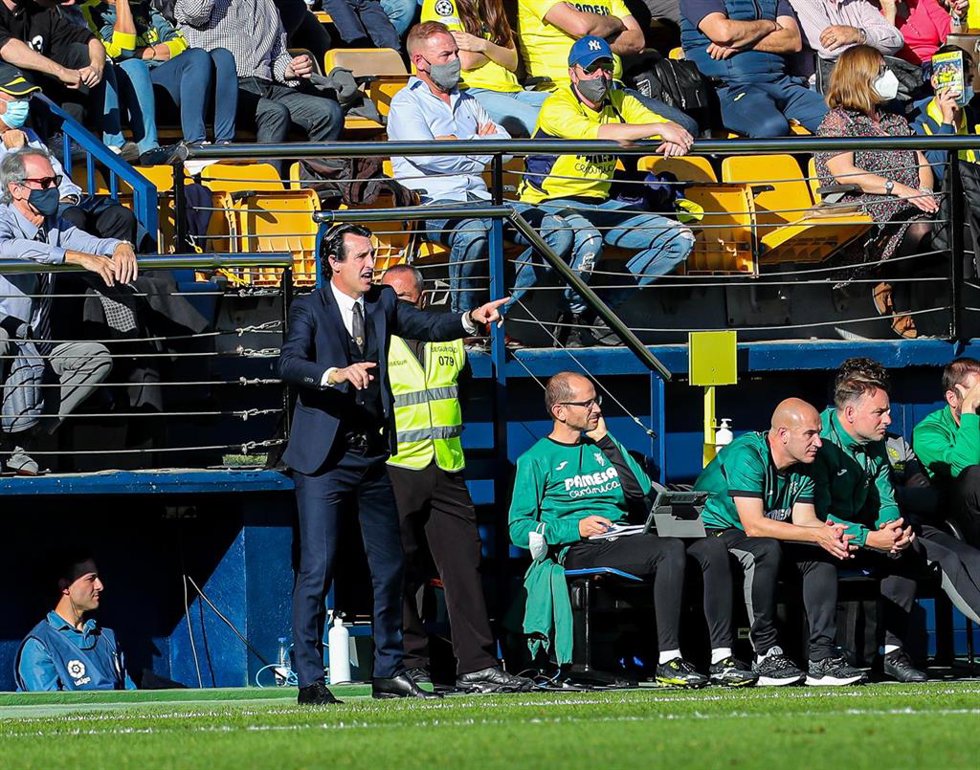 Archivo - Unai Emery (Villarreal) en el partido de LaLiga Santander ante el Rayo Vallecano en el Estadio de la Cerámica