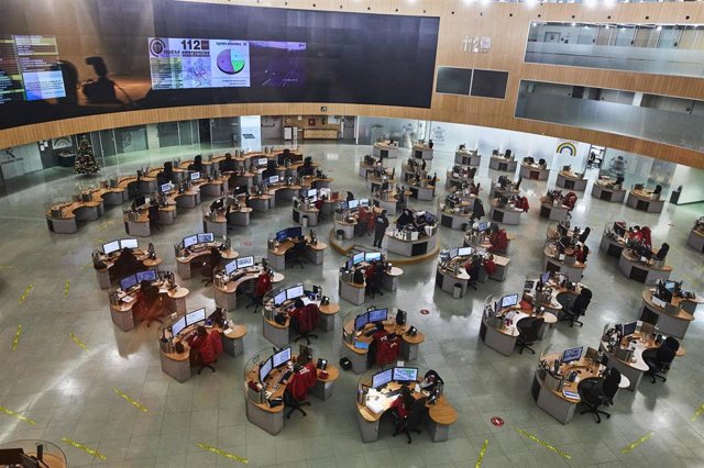 Archivo - Vista general de la Agencia de Seguridad y Emergencias de Madrid 112 (ASEM112) en Pozuelo de Alarcón, Madrid (España), a 24 de diciembre de 2020.