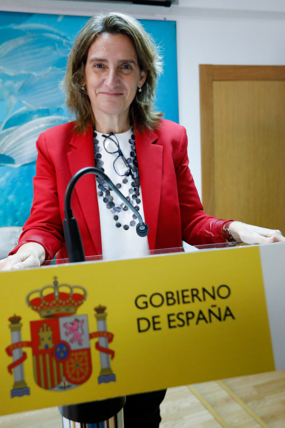 La vicepresidenta tercera y ministra para la Transición Ecológica y el Reto Demográfico (MITECO), Teresa Ribera