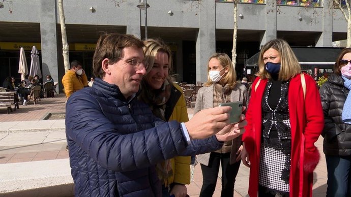 Martínez-Almeida en Parquesol