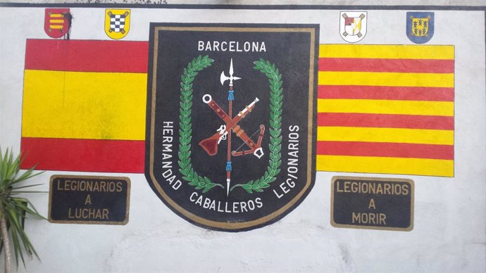 Archivo - Arxiu - Espai dels legionaris al barri de Sant Andreu de Barcelona