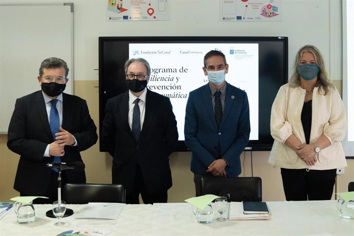 Presentación del programa de resiliencia dirigido a menores afectados por la erupción volcánica en La Palma