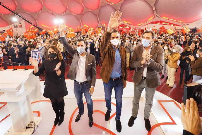 Cierre de campaña en Castilla y León de PSOE