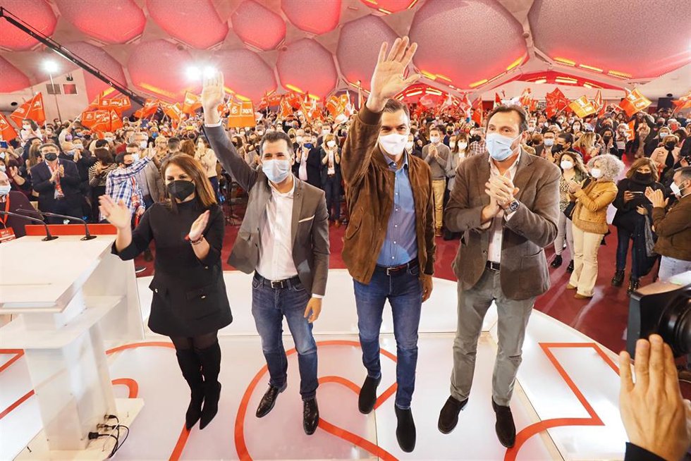 Cierre de campaña en Castilla y León de PSOE