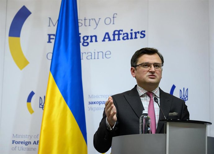 El ministro de Exteriores de Ucrania, Dimitro Kuleba. 