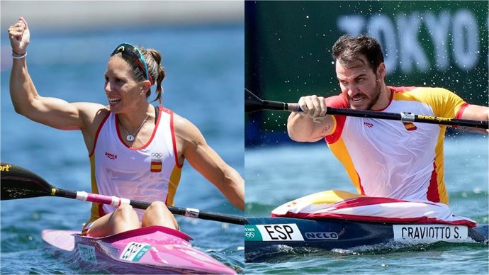 Saúl Craviotto y Teresa Portela