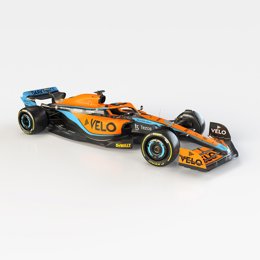 El MCL36, el coche de McLaren para la temporada 2022