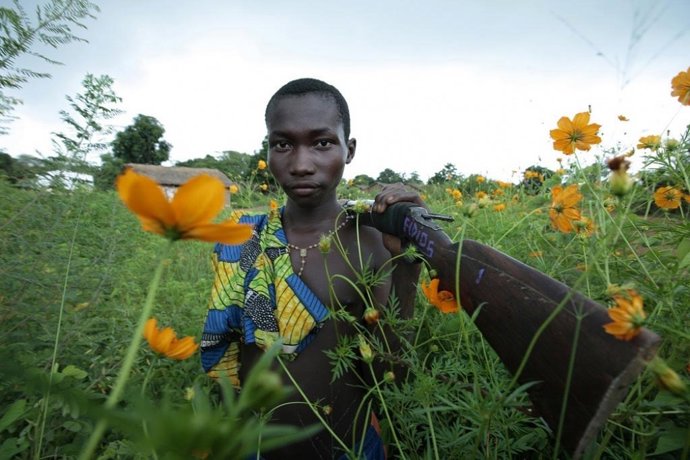 Niño soldado en República Centroafricana