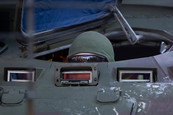 Un militar en Ucrania