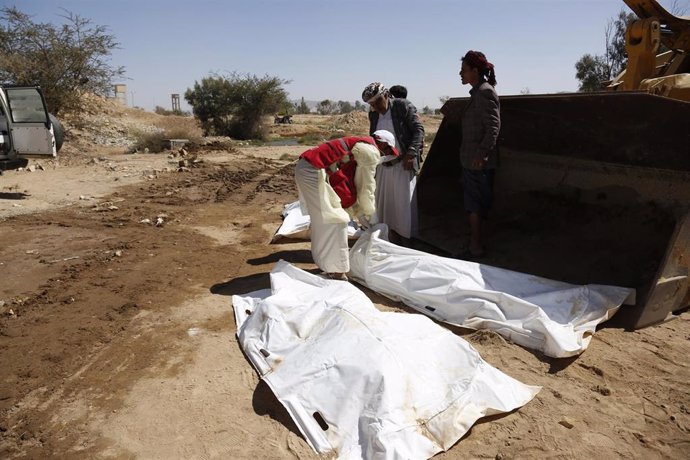 Fallecidos en un ataque aéreo atribuido a la coalición saudí en Yemen