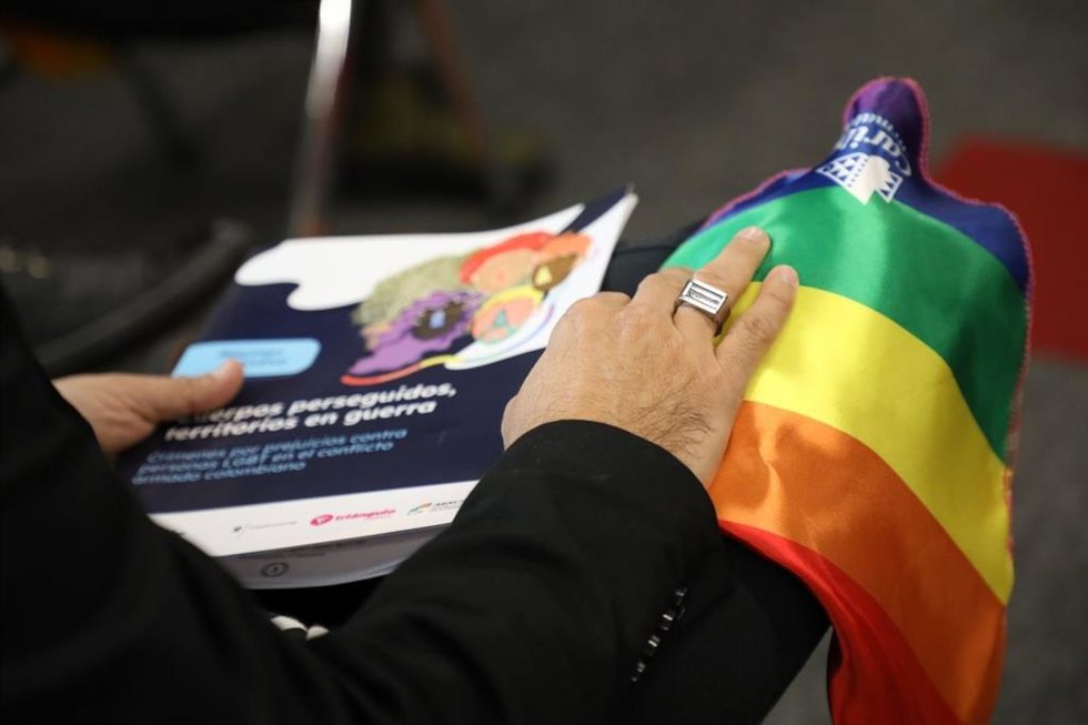 Presentación de un informe sobre menores LGTBI reclutados en el conflicto armado colombiano. Jurisdicción Especial para la Paz (JEP)