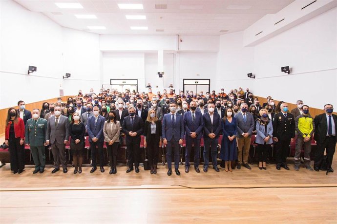 El 112 celebra su Día Europeo con un acto homenaje a trabajadores, Protección Civil y alertantes