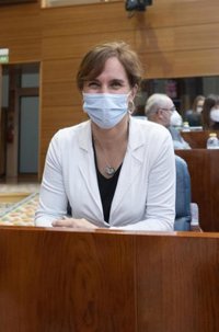 Mónica García acusa a Ayuso de "mentir" sobre las actas de las reuniones de la Comunidad en la primera ola del Covid