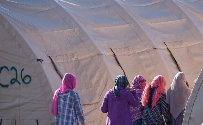 Archivo - Mujeres afganas refugiadas en Alemania 