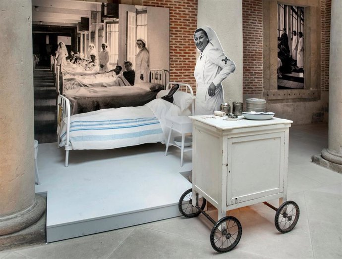 Una imagen de la exposición que se puede ver en el Museo del Carlismo de Estella