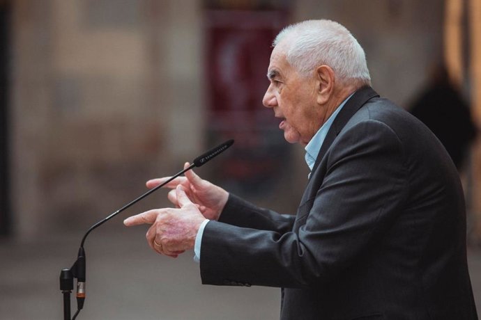 El president del grup municipal d'ERC de Barcelona, Ernest Maragall