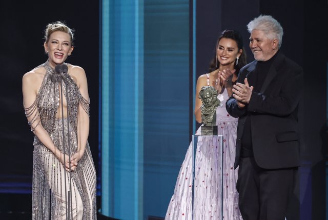 La actriz Cate Blanchett recibe el Goya Internacional  
