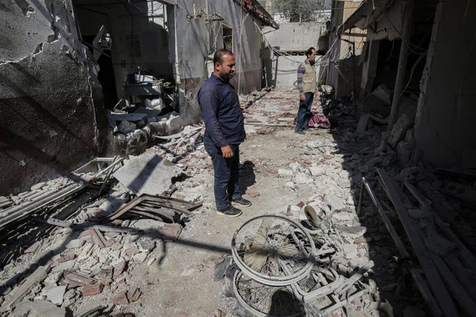 Archivo - La guerra siria en la ciudad de Afrin 