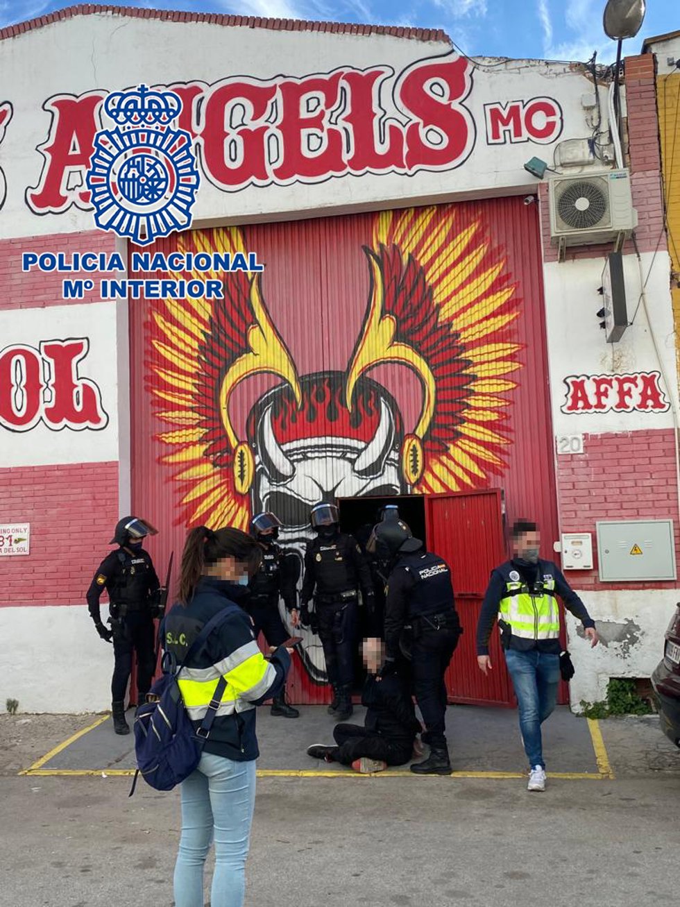 Golpe policial a los Hells Angels MC por su presunta implicación en el tráfico ilícito de sustancias anabolizantes y dopantes