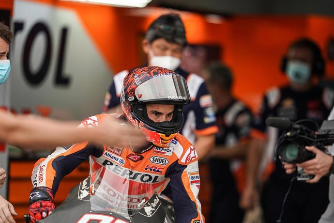 El piloto español Marc Márquez (Repsol Honda)