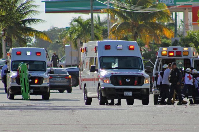 Ambulncia a Mxic