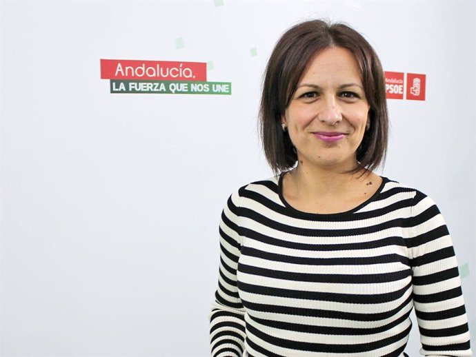 Archivo - La secretaria de Política Municipal del PSOE de Jaén, Isabel Uceda.