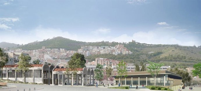 Prototip del nou Mercat de Montserrat en el districte de Nou Barris