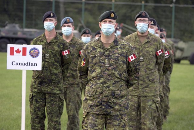 Instructores militares canadienses en Ucrania