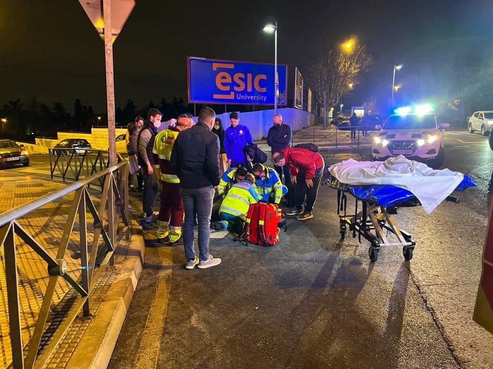 Accidente en Majadahonda