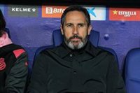 Vicente Moreno: "El Barça tuvo suerte en la ida y hoy la vuelve a tener"