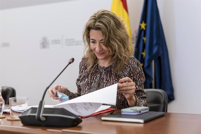 La ministra de Transportes, Movilidad y Agenda Urbana, Raquel Sánchez. Foto de archivo.