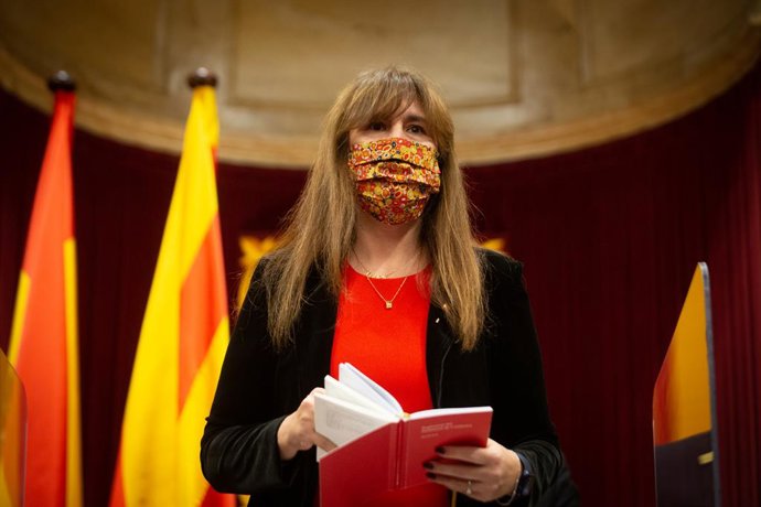 Arxiu - La presidenta del Parlament, Laura Borrs