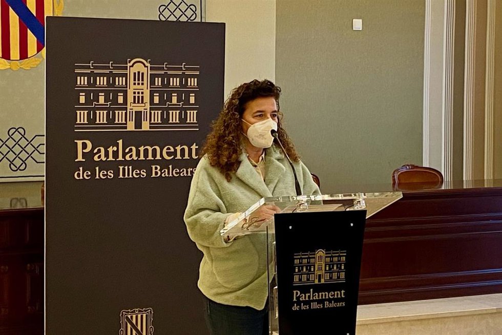 Archivo - La portavoz parlamentaria socialista, Pilar Costa.