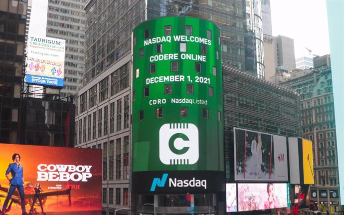 Archivo - Debut de Codere Online en el Nasdaq